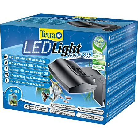 Tetra - Led Light Wave 8.5W Black 40-80L