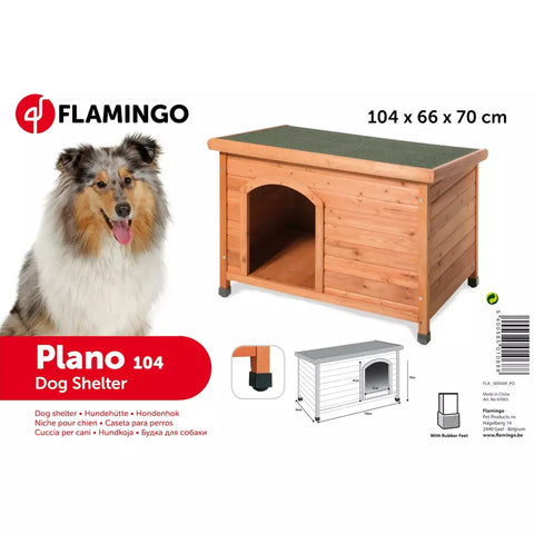 Flamingo - Dog House Plano Classic