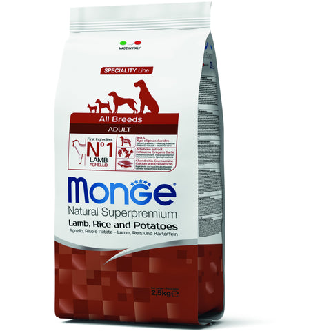 Monge – Speciality Line Dog Lamb, Rice and Potatoes