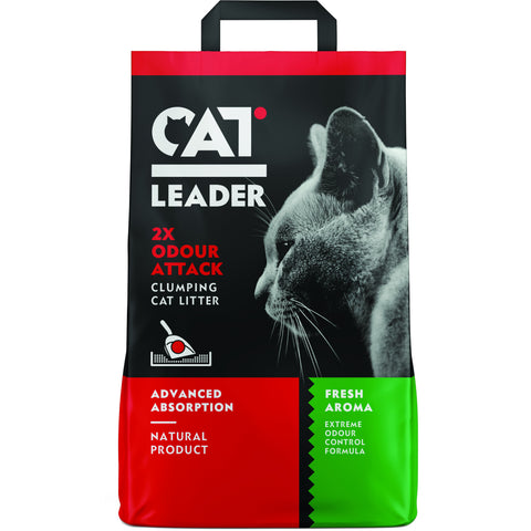 Cat Leader – Clumping 2X Odour Attack Fresh Cat Litter