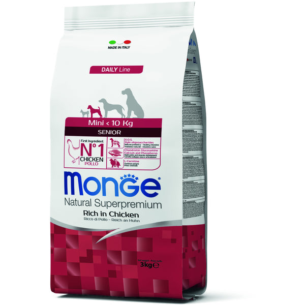 Monge – Daily Line Senior Chicken 3kg