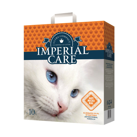 Imperial Care – Litter For Cats Imperial Care Silver Ions Clumping - zoofast-shop