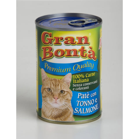 Gran Bontà – Cat Wet Tuna & Salmon 400g