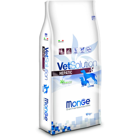 Monge – VetSolution Dog Hepatic 12Kg