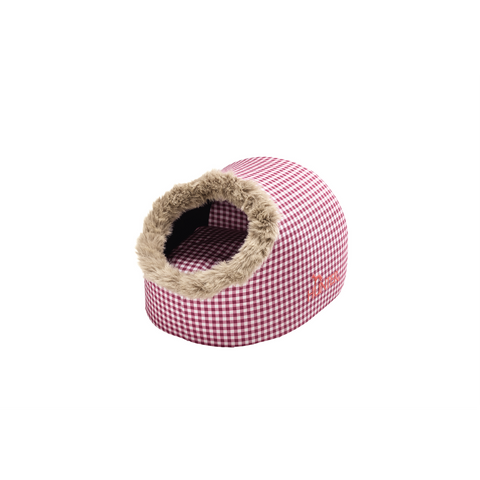 Hunter - Bed-Cave For Cat Astana Checked 38x40x27cm - zoofast-shop