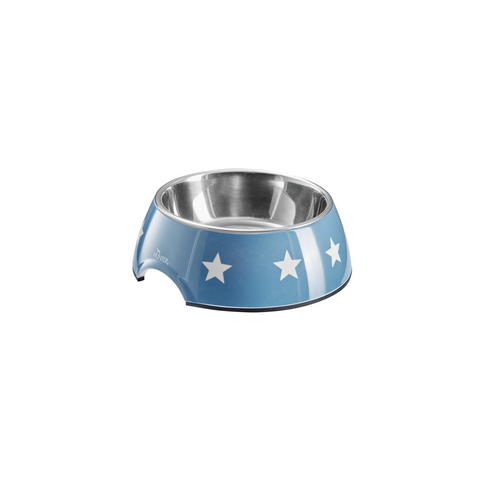 Hunter - Bowl For Dogs Melamine Aarhus Blue-White - zoofast-shop