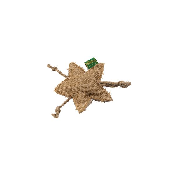 Hunter - Toy For Cat Linen Jute Star With Catnip 8cm