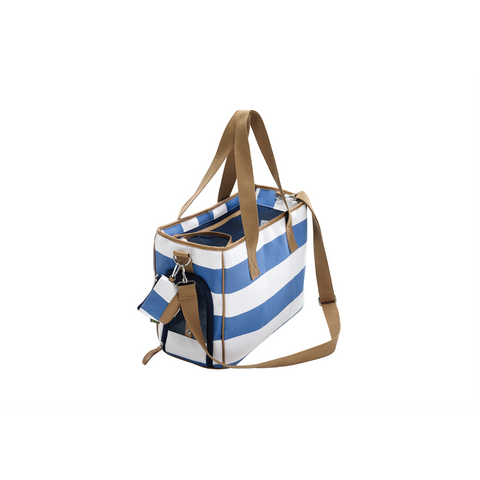 Hunter - Traveling Bag Ruegen Blue-White 40x19x30cm - zoofast-shop