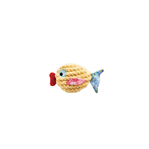 Hunter - Toy For Cat Mammou Fish Yellow 12cm
