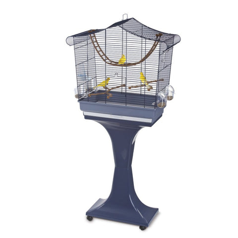 Imac - Cage For Birds Sofia Blue 63x33x61cm - zoofast-shop