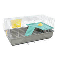 Imac - Cage For Rabbit Ronny 100 White-Beige - 100cmX54cmX26cm - zoofast-shop