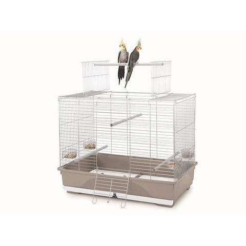 Imac - Cage For Birds Wilma - White-Beige 80.5cmX49cmX65.5cm - zoofast-shop