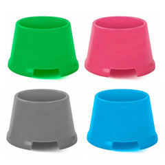 Imac - Bowls In Plastic For Dog Ciotole C17 Mix. Col. 1.2L - zoofast-shop
