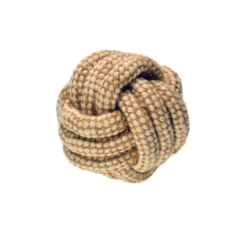 Imac - Toy For Dogs Ball With Natural Cord 5cm - zoofast-shop