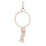 Flamingo - Toy For Birds Cage Hanger Rope Ring - zoofast-shop