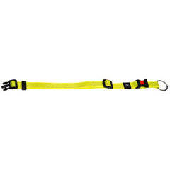 Flamingo - Collar In Nylon Sportiv Plus Reflex Yellow - zoofast-shop