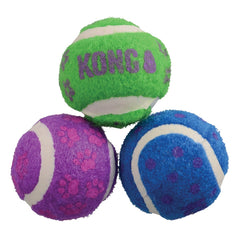 KONG - Cat Tennis Balls With Bells - zoofast-shop