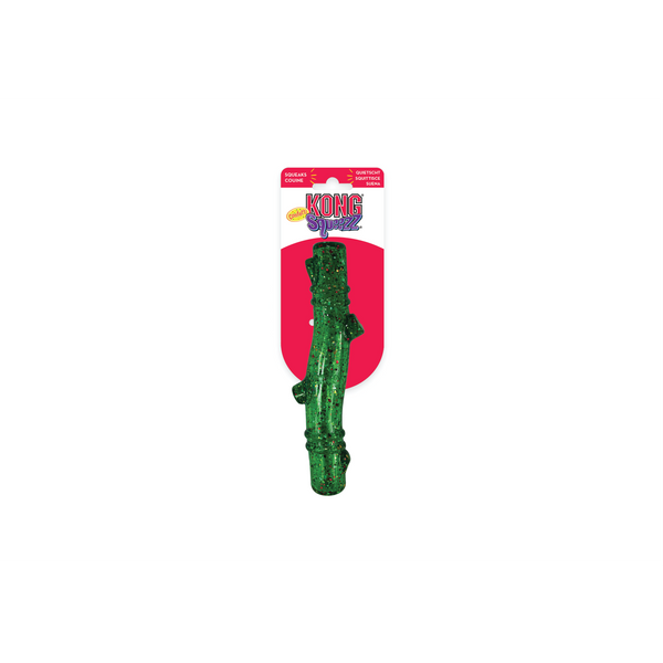 Kong – Holiday Squeezz Confetti Stick Ass. Medium