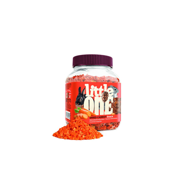 Little One - Snack For All Small Mammals Dried Carrot 200g