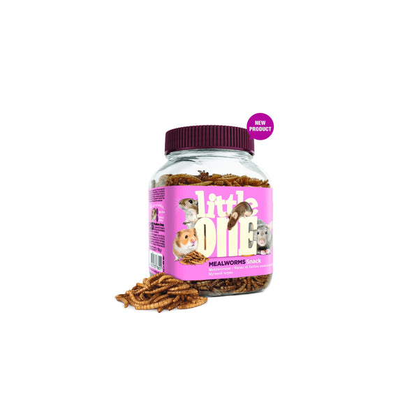 Little One - Snack For All Small Mammals Mealworms 70g