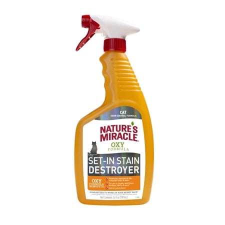 Nature's Miracle - Set-In Oxy Stain and Odor Remover Cat 709ml