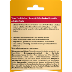 Tetra - Food For Fish Freshdelica Bloodworms 16x3g-48g