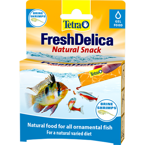 Tetra - Food For Fish Freshdelica Brine Shrimps 16x3g-48g