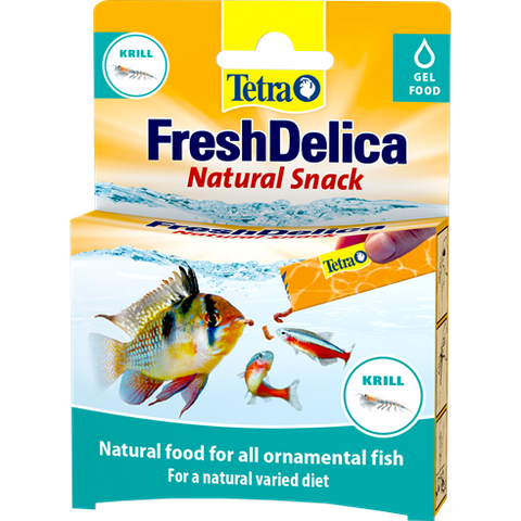 Tetra - Food For Fish Freshdelica Krill 16x3g-48g