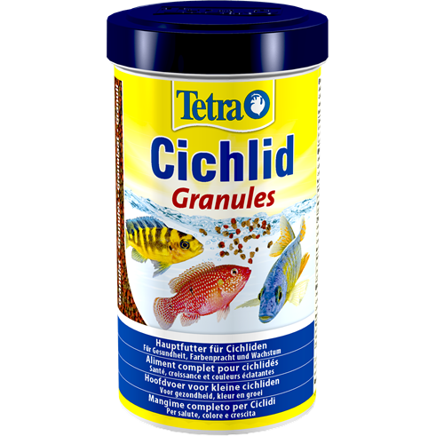 Tetra - Food For Fish Cichlid Granules 225g-500ml