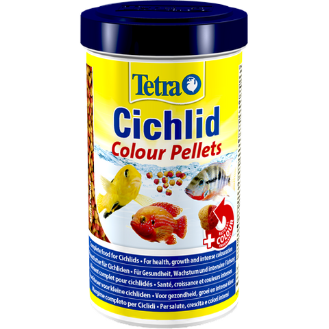 Tetra - Food For Fish Cichlid Colour 500ml