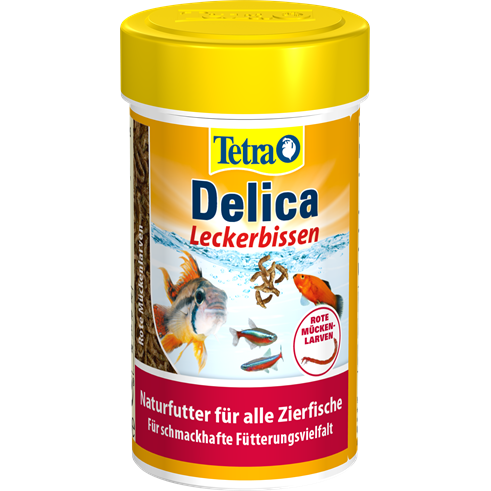 Tetra - Food For Fish Delica Bloodworms 8g-100ml