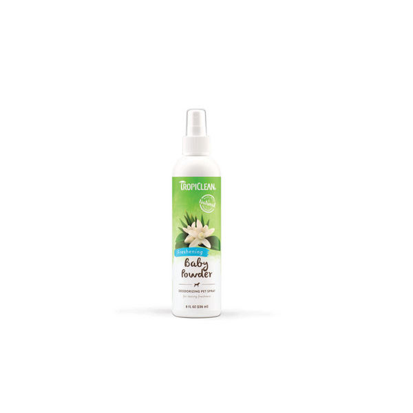 Tropiclean - Cologne Spray For Dogs & Cats Baby Powder 236ml