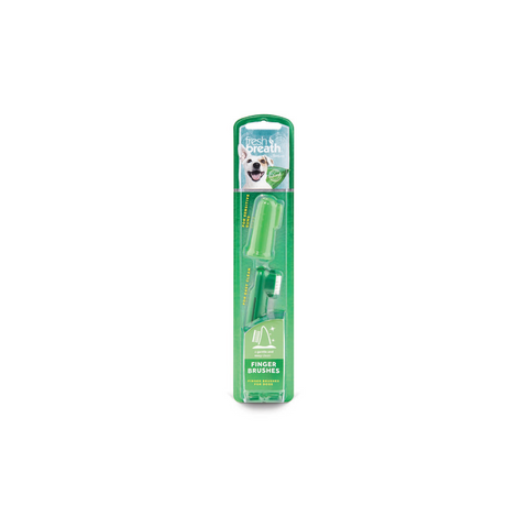 TropiClean - Finger Brushes Fresh Breath 2 Pack - zoofast-shop