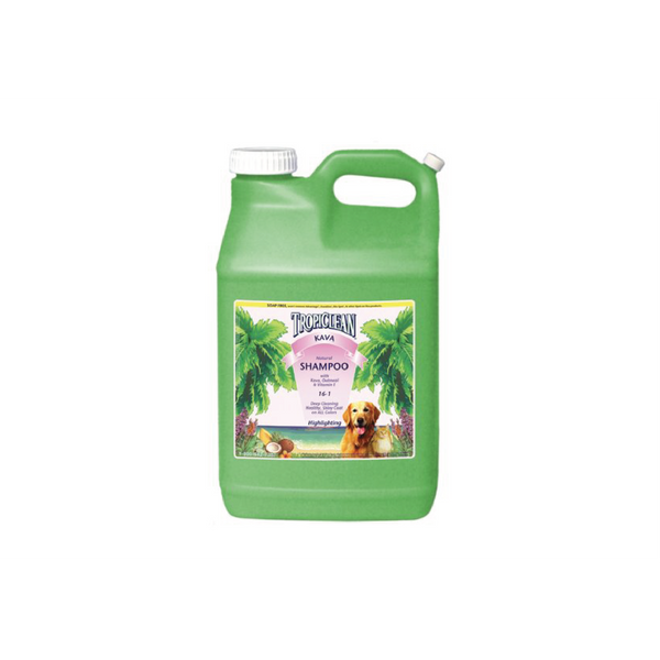 TropiClean - Shampoo For Dogs & Cats Kava Highlighting 3.8L