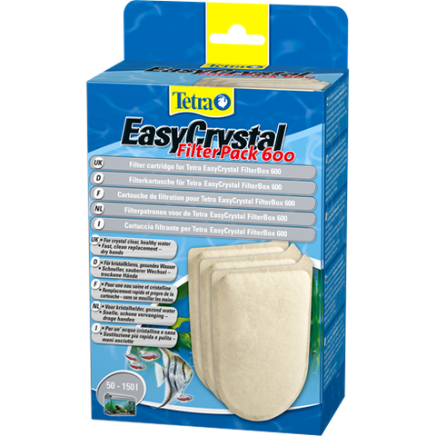 Tetra - Filter For Aquariums Easycrystal Filter Pack 600
