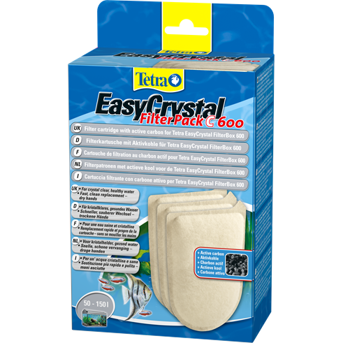 Tetra - Filter For Aquariums Easycrystal Filter Pack C600