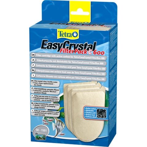 Tetra - Filter For Aquariums Easycrystal Filter Pack C600