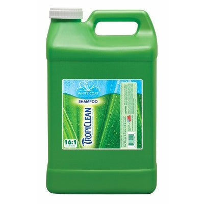 TropiClean - Shampoo For Dogs & Cats White Coat 9.5L