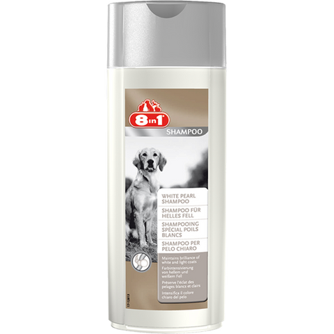 8in1 - Shampoo For Dogs White Pearl 250ml - zoofast-shop
