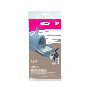 Imac - Litter Box Liners Cody Bag 6 pieces