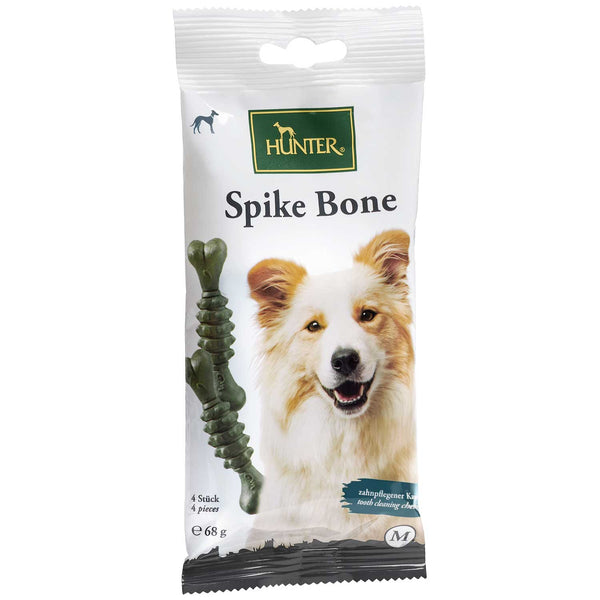 Hunter - Snack For Dog Spike Bone Mint M 4pcs