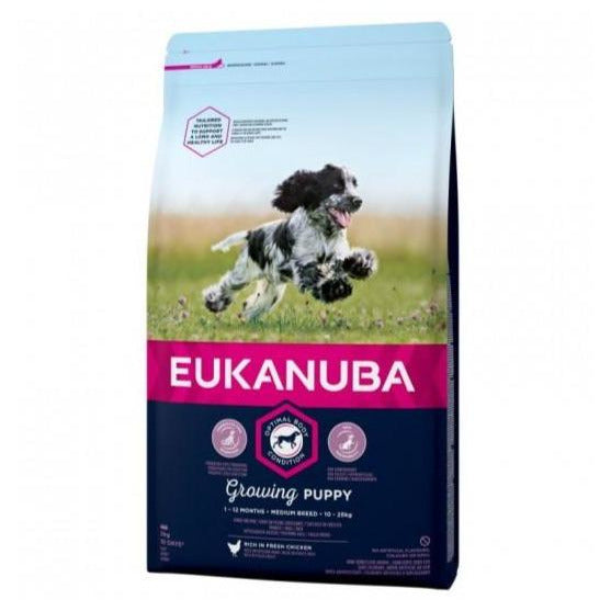 Eukanuba – Growing Puppy Medium Breed 3kg