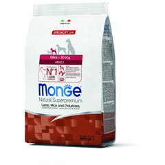 Monge – Mini Adult Monoprotein Lamb, Rice and Potatoes