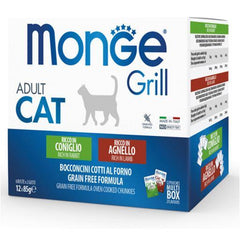 Monge Grill -  Multipack Sterilised Cat Wet