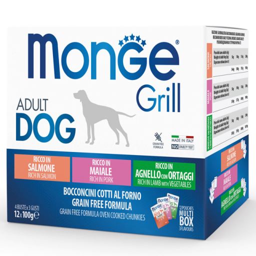 Monge Grill - Multipack Dog Wet