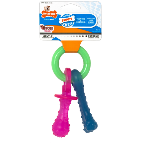 Nylabone – Puppy Pacifier Teething Toy