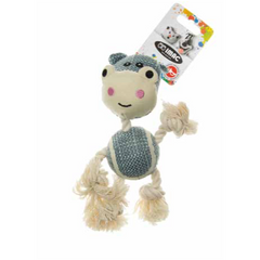 Imac – Chenille, Rope and Tennis Ball Dog Toy