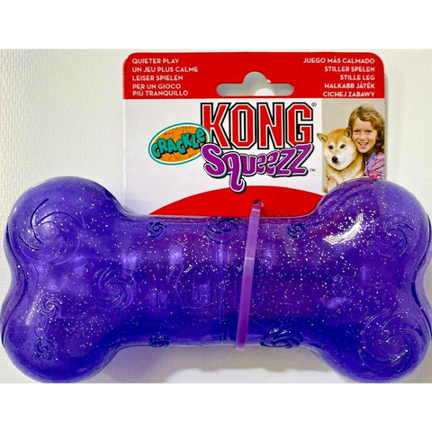 Kong – Squeezz Crackle Bone Medium
