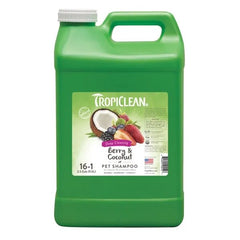 TropiClean - Shampoo For Dogs & Cats Berry Clean 9.5L